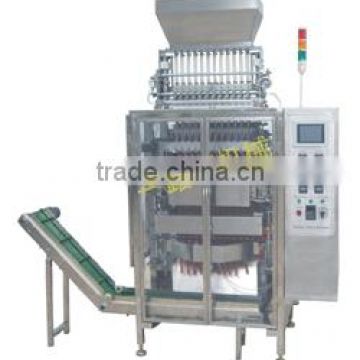 4 tracks back sealing packing machine for 30ml granule,sugar,coffee,white sugar.