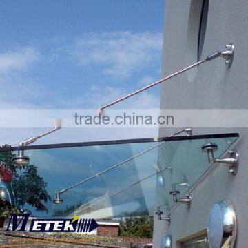 modern house design Electric outdoor glass awning