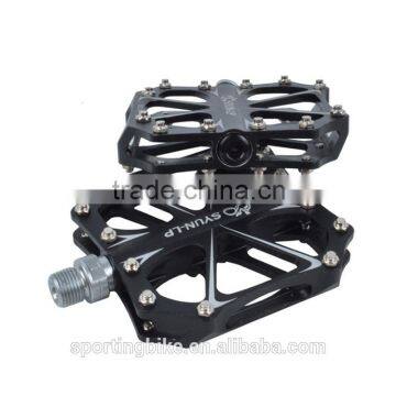 China Cheap Anodized Colors Aluminium Alloy Fixie Mountain Bike Pedals