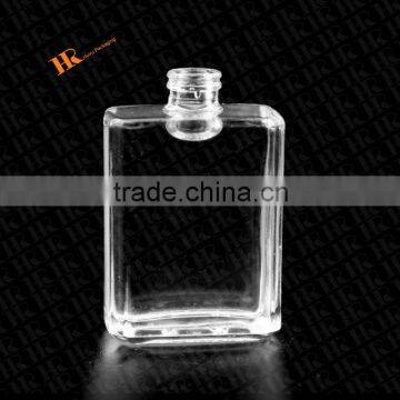 Flat Square Small Perfume Bottle Glass Bottle