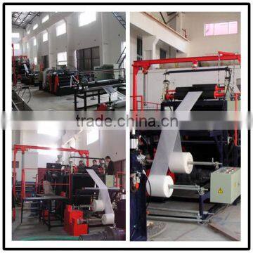 Packaging net production line