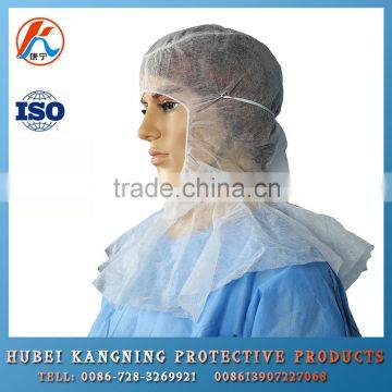 High quality dustproof nonwoven shawl hat for factory