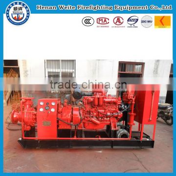 Fire pump manufacturing experts using high-quality domestic diesel engine or motor Equipped with a control cabinet