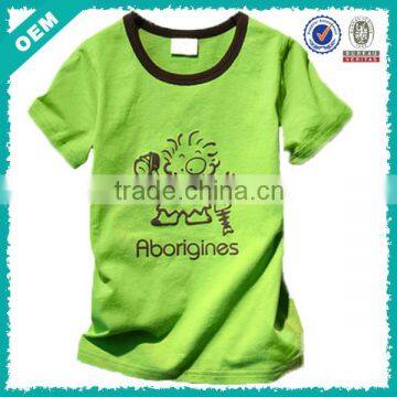 2014 soft child t-shirt , comfortable kid clothing , new printing babies t-shirt in factory (lyt0300061)