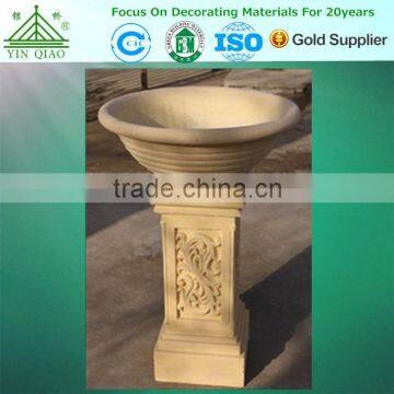 2016 New Design For Outdoor Decorative GRC Pot In park