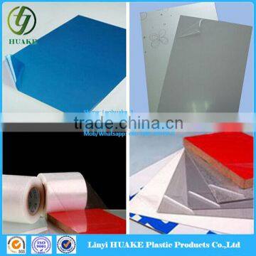 Transparent Polyethylene Pe Protective Film For Acrylic stainless Steel Sheet/Plate