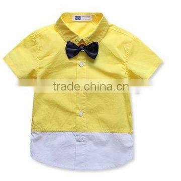 2016 children clothing custom design kids fancy wear shirt