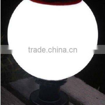 led well sale plastic solar table round ball light(SO8827