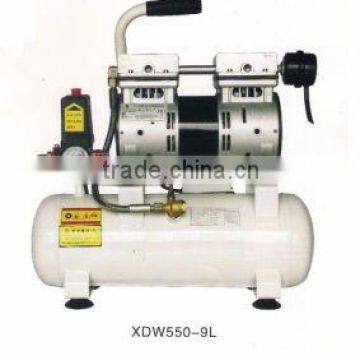 mute oilless compressor