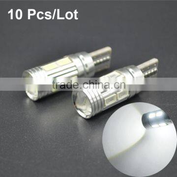 10 pcs/Set Car LED T10 194 W5W Canbus 10SMD 5630 5730 LED Lights Bulb Led Parking Fog Lamp Car Accessories                        
                                                Quality Choice