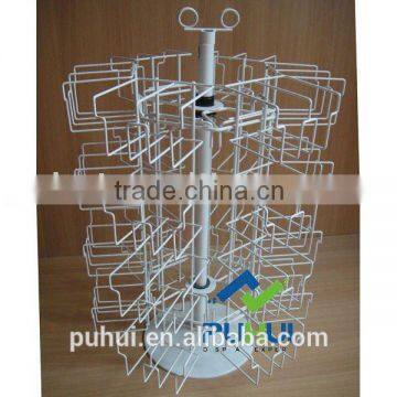 counter spinning tissue display rack