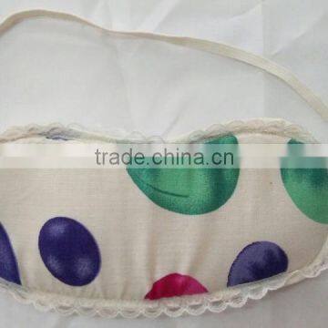 Promotional Soft stain Eye Mask Shade Nap Cover Blindfold Sleeping Eye Mask