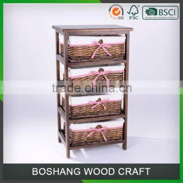 Children Toys Storage Wooden Drawer Cabinets photo-6