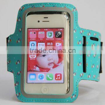 hot-sale soft waterproof neoprene phone armband running cell phone armband low price gym mobile