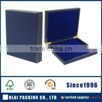 Fancy Cheap 2 Soccer Award Medals Packaging Wooden Medal Box