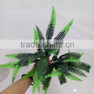 factory direct sale greenery artificial mini plant plastic leaves for indoor decor