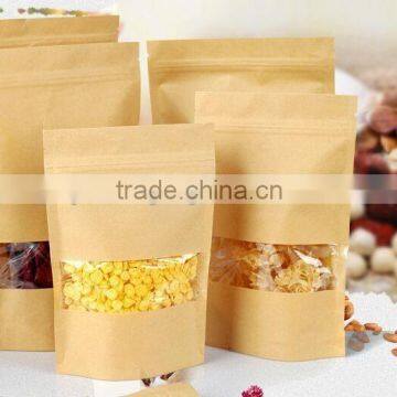 stand up environmental protection kraft paper bag