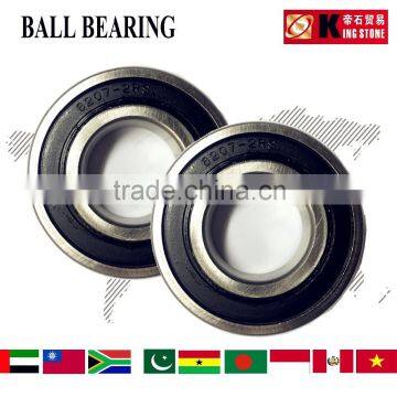 high quality steel ball bearing 6207 2RS deep groove ball bearing