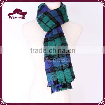 Plaid Scarves for Yarn Lovers