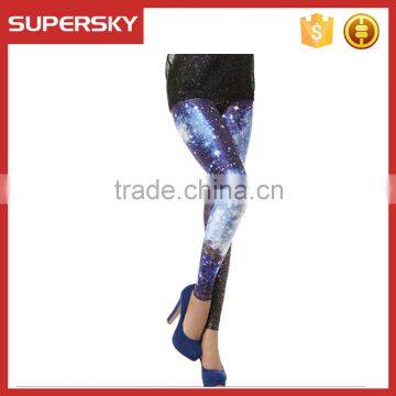 V-861 latest Spring and summer hot sell fashion legging digital printed sublimated women pant