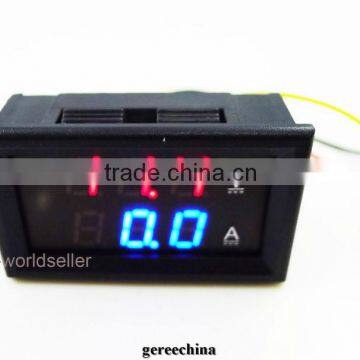 DC 4.5-30V 0-50A with shunt double Voltmeter Ammeter