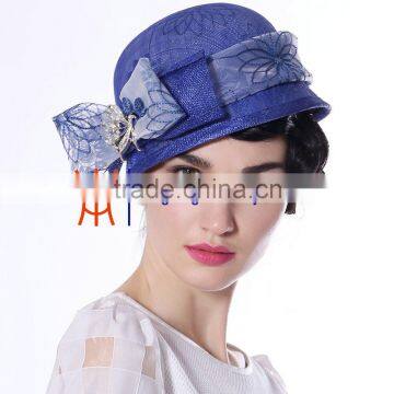 Church womens plain cheap new design female summer hats