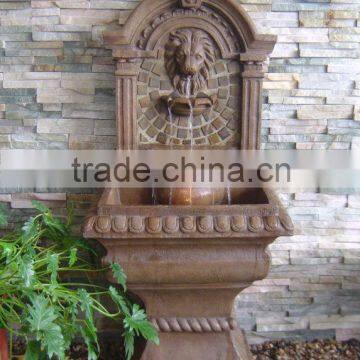 Competitive Price Indoor Lion Head water Fountain