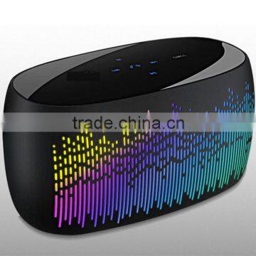 Aireego newest sales promotion high quality power bank bluetooth speaker with led light