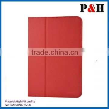 Smart PU Leather Case Cover Stand for Samsung Galaxy Tab 3 8" Inch Tablet photo-2