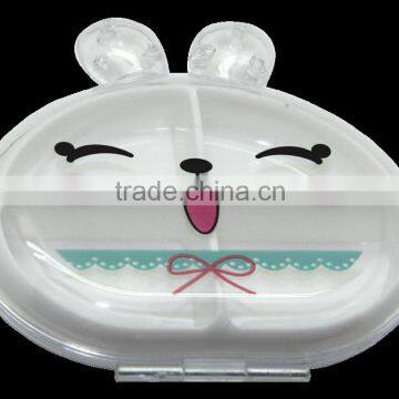 Portable Rabbit Plastic Holder With 4 Compartments photo-5