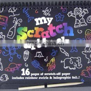 scratch art book