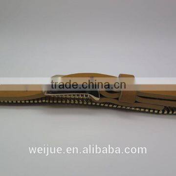 Fashionable High Quality Leather Chain Belt for Women photo-3