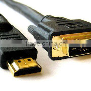 HDMI TO DVI cable for LCD PC MONITOR PS3 DVD BLURAY