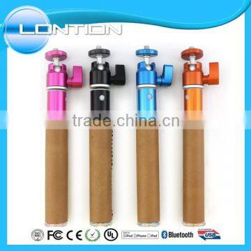 Factory offer extendable aluminum selfie stick with zoom made in China