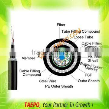 singlemode Stranded loose tube single-steel-wire armored GYTA53+33 cable