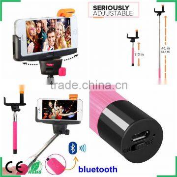 Upgrade Version Z07-5 Hot-Sale Wireless Bluetooth Aluminium Monopod Selfie Stick photo-2