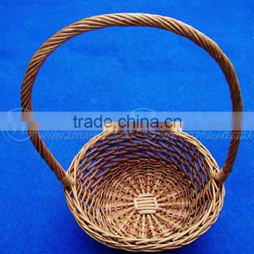 Willow Swing-handle Basket Round