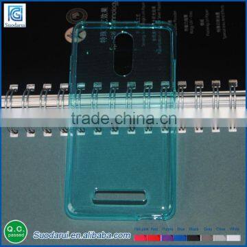 Smooth waterproof pudding case for Redmi Note 2 pro flexible soft gel cover case