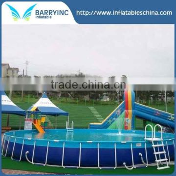 2016 barry inflatables frame swimming pool above ground swimming pool