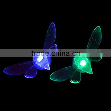 battery operated color changing butterfly shape led night light for home decoration