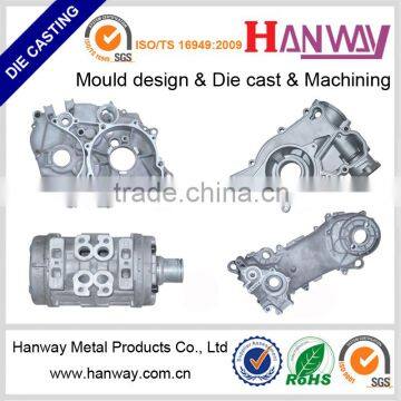 china manufacturer custom made aluminum parts sand blasting aluminum die casting motorcycle auto parts