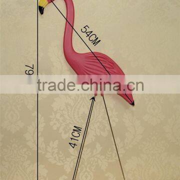 Home Yard Garden Lawn Art Ornaments Decoration Plastic Pink Flamingo Statue photo-5