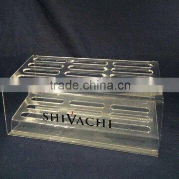 Customized acrylic earring display boxes