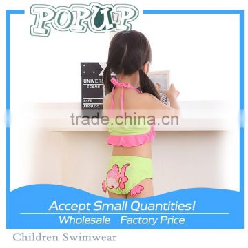 Children's goldfish bikini girls 2015 kids bikini swimsuits