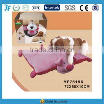 Soft pet pad in animal shape