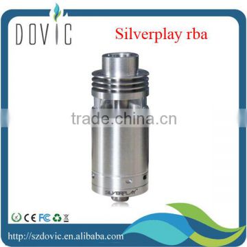 silverplay rta clone without logo in black and silver