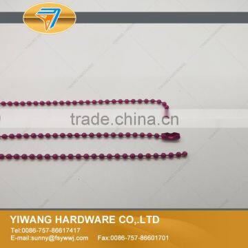 Fancy Electroplating Iron Ball Chain Necklace photo-4