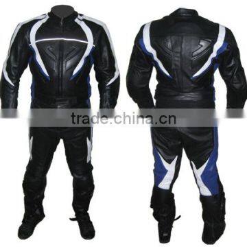 Motorcycle Cow Hide Leather Racing Suit/Motorbike suit