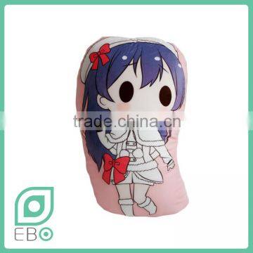 anime girl plush 150*50cm/160*50cm love live! Umi Sonoda irregular shape plush cushion