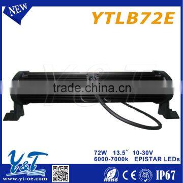Shenzhen Manufactured 72w 13.5 Inch Led Driving Light Bars Auto Led Driving Light Bar Auto Led Spot Light Bar for Offroad ATV/UT photo-2